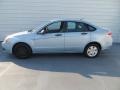 2008 Light Ice Blue Metallic Ford Focus S Sedan  photo #6