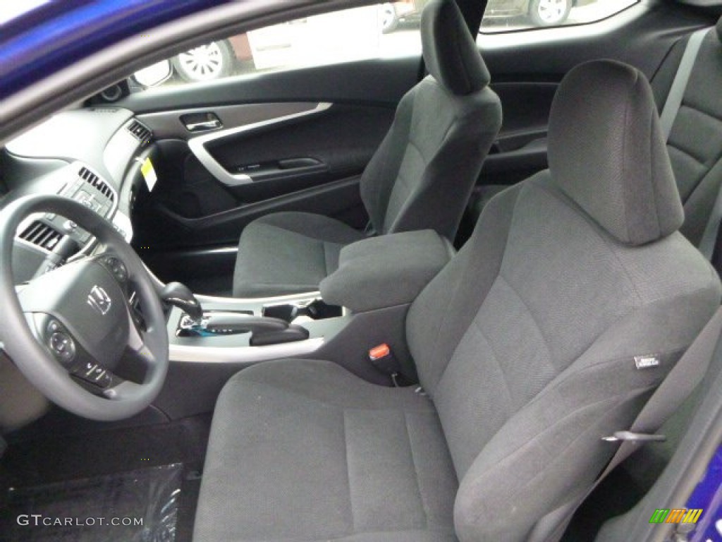 Black Interior 2013 Honda Accord LX-S Coupe Photo #83114834