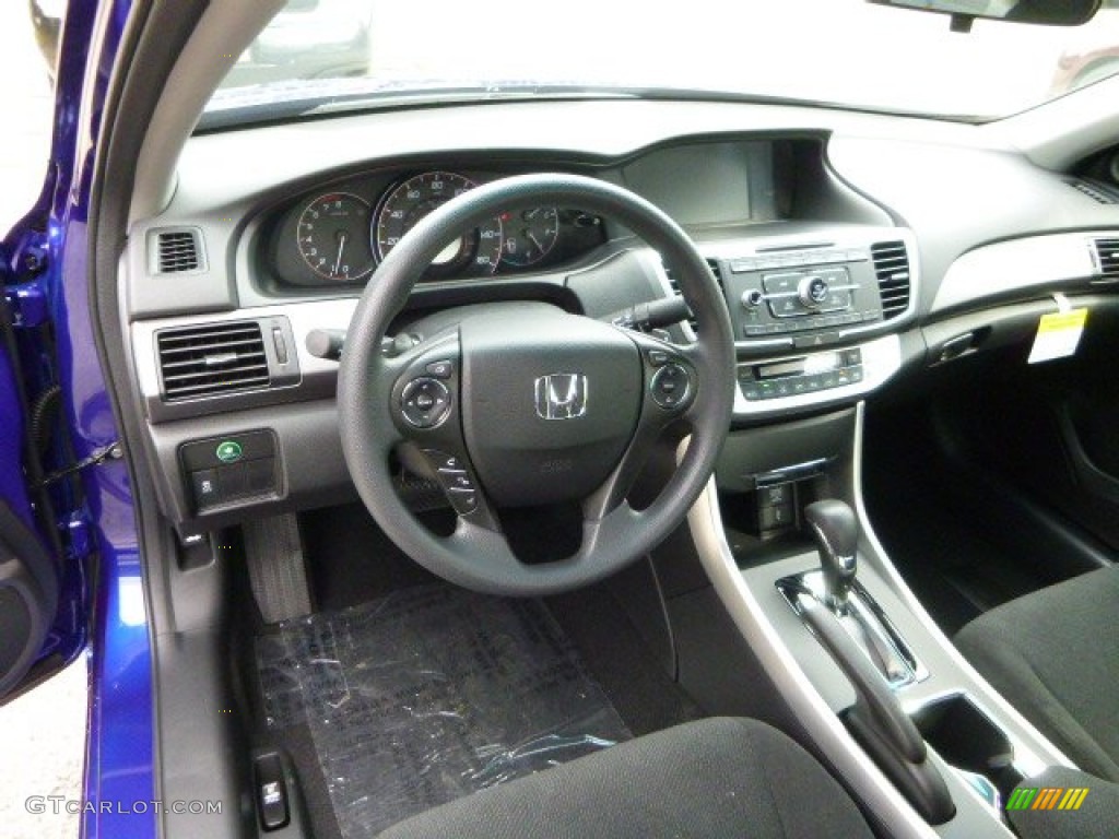 2013 Honda Accord LX-S Coupe Black Dashboard Photo #83114880