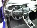 2013 Honda Accord Black Interior Dashboard Photo