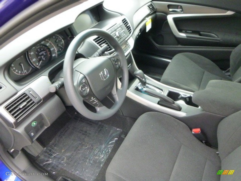 Black Interior 2013 Honda Accord LX-S Coupe Photo #83114931