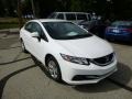 Taffeta White - Civic LX Sedan Photo No. 1