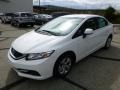 Taffeta White - Civic LX Sedan Photo No. 3