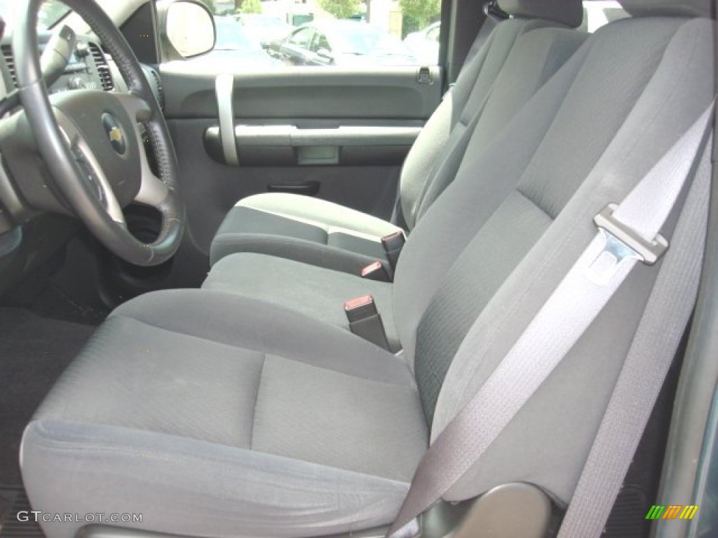 2009 Silverado 1500 LT Extended Cab - Blue Granite Metallic / Ebony photo #8