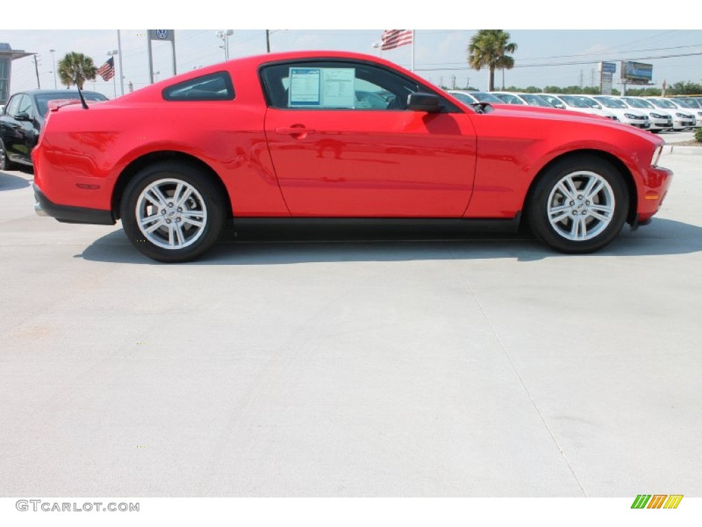 2011 Mustang V6 Coupe - Race Red / Charcoal Black photo #11