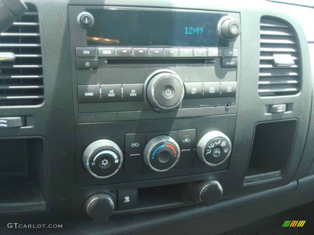 2009 Silverado 1500 LT Extended Cab - Blue Granite Metallic / Ebony photo #15