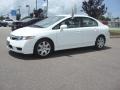Taffeta White - Civic LX Sedan Photo No. 2