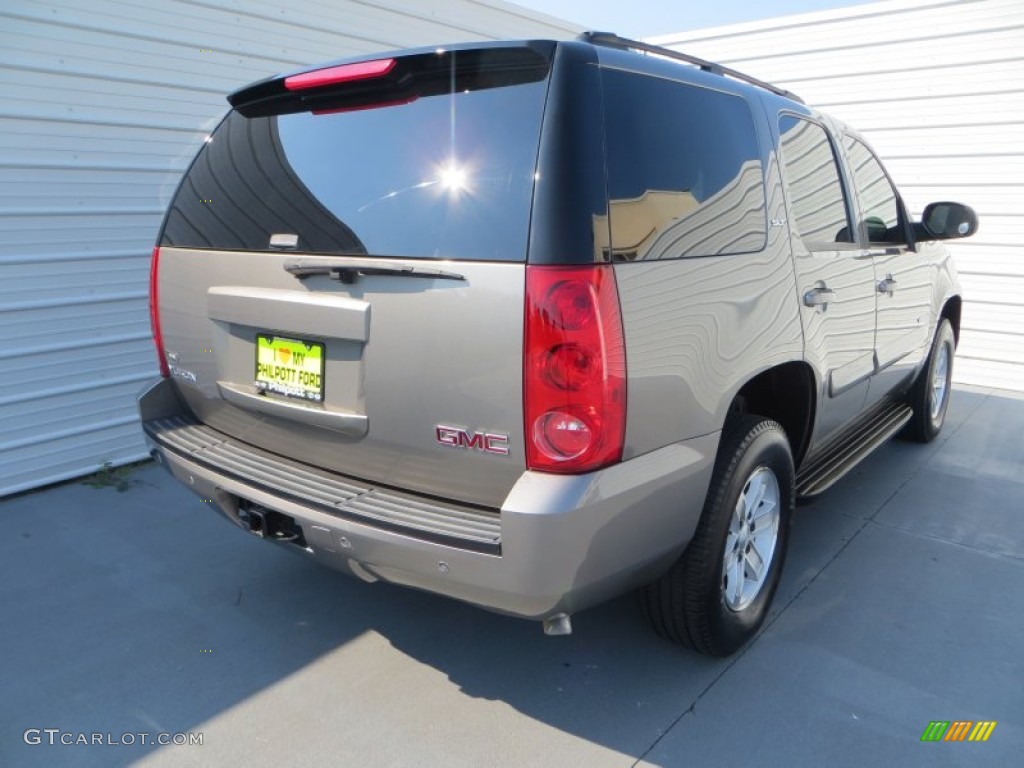 2008 Yukon SLT - Steel Gray Metallic / Light Titanium photo #4