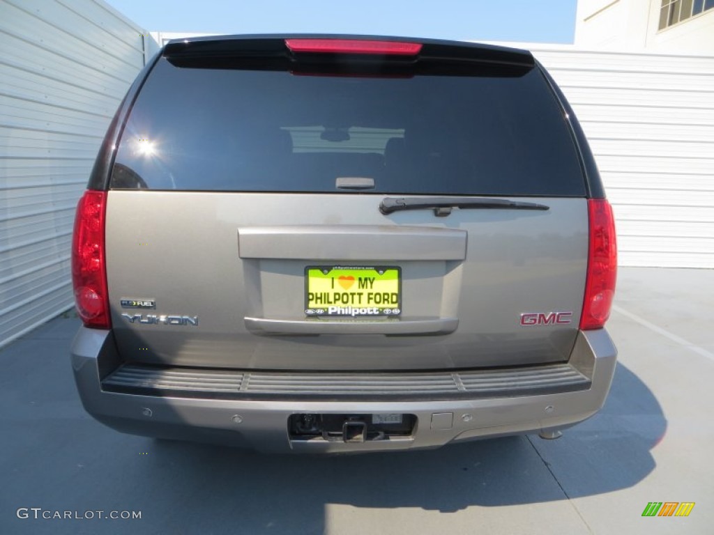 2008 Yukon SLT - Steel Gray Metallic / Light Titanium photo #5
