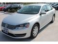 2013 Reflex Silver Metallic Volkswagen Passat 2.5L S  photo #3