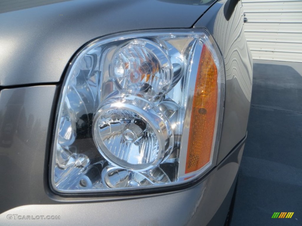 2008 Yukon SLT - Steel Gray Metallic / Light Titanium photo #9