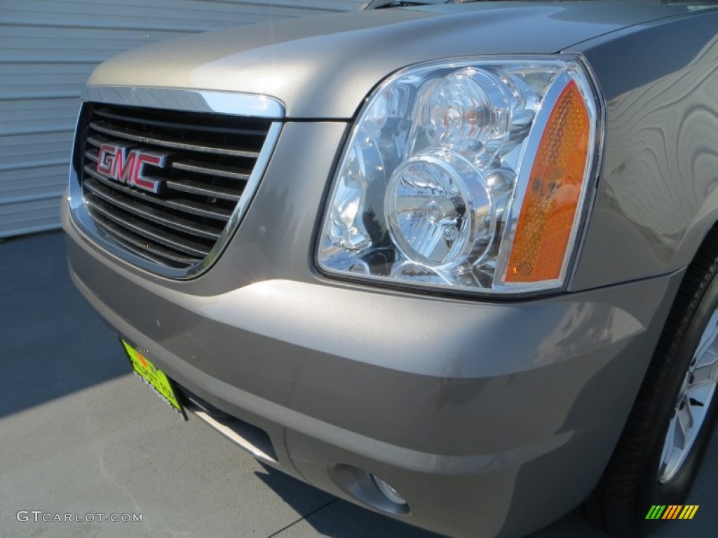 2008 Yukon SLT - Steel Gray Metallic / Light Titanium photo #11