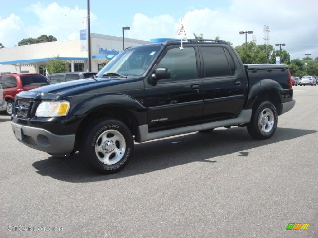 2002 Explorer Sport Trac  - Black / Dark Graphite photo #2