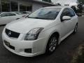 2011 Aspen White Nissan Sentra 2.0 SR  photo #3