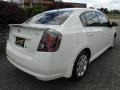 2011 Aspen White Nissan Sentra 2.0 SR  photo #4
