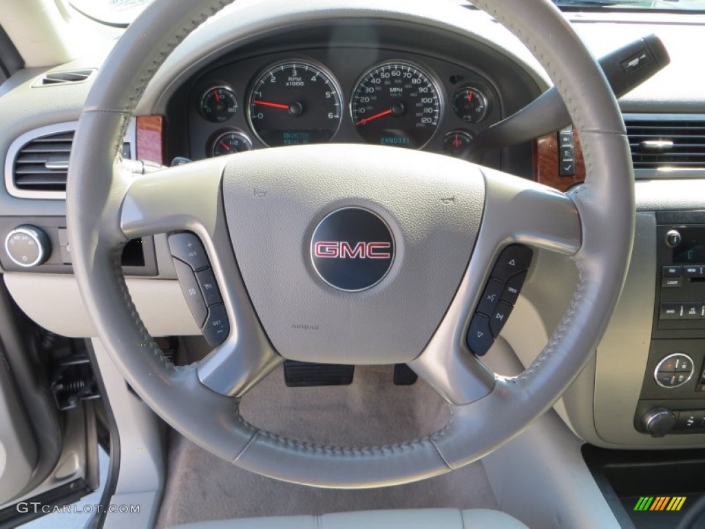 2008 Yukon SLT - Steel Gray Metallic / Light Titanium photo #43