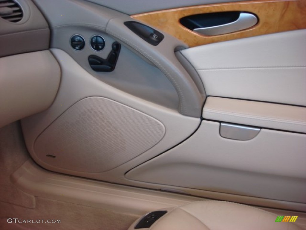 2006 SL 500 Roadster - Aegean Blue Metallic / Stone photo #24