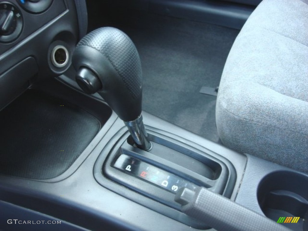 2002 Elantra GLS Sedan - Midnight Gray / Gray photo #15