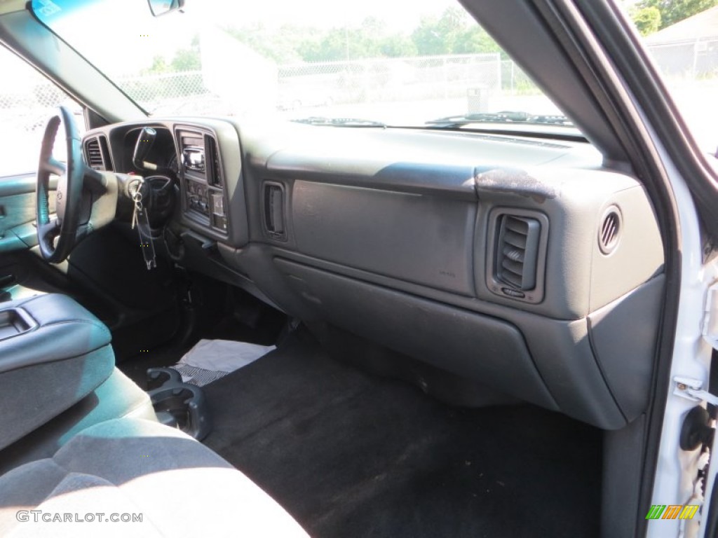 2001 Silverado 1500 LS Extended Cab - Summit White / Graphite photo #24