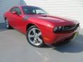 2009 Inferno Red Crystal Pearl Coat Dodge Challenger R/T  photo #2