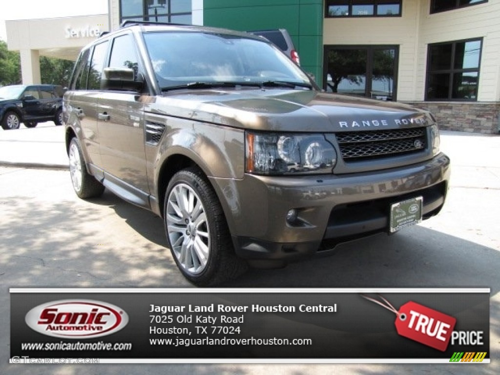 2010 Range Rover Sport HSE - Nara Bronze / Premium Arabica/Arabica Stitching photo #1