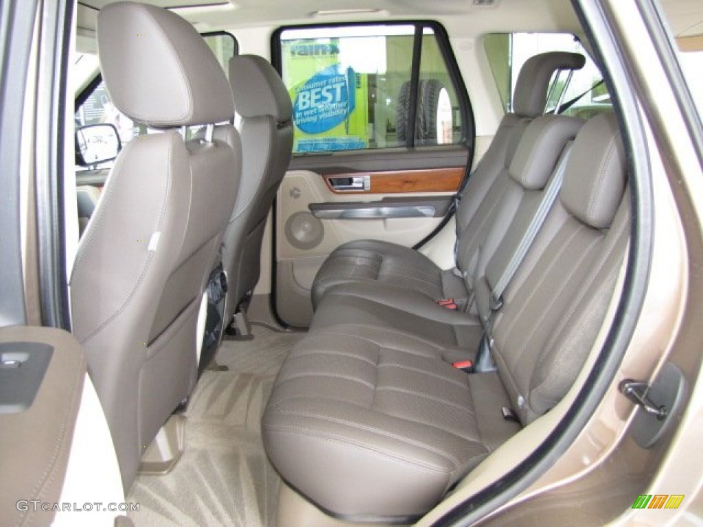 Premium Arabica/Arabica Stitching Interior 2010 Land Rover Range Rover Sport HSE Photo #83121993