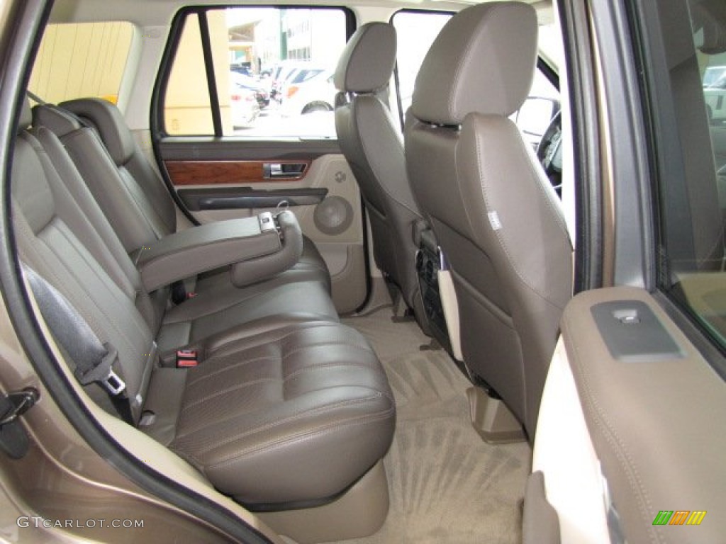 Premium Arabica/Arabica Stitching Interior 2010 Land Rover Range Rover Sport HSE Photo #83122356
