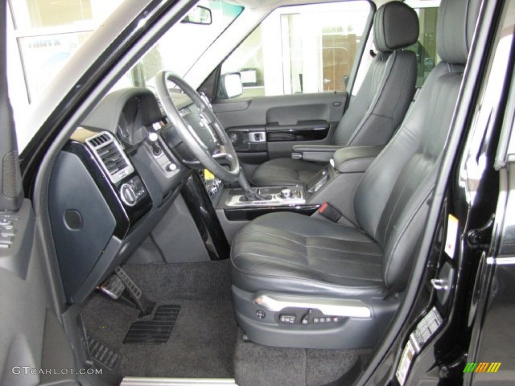 2009 Land Rover Range Rover Supercharged Front Seat Photo #83122890