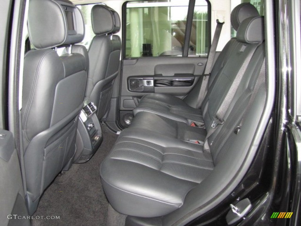 2009 Land Rover Range Rover Supercharged Rear Seat Photo #83122920