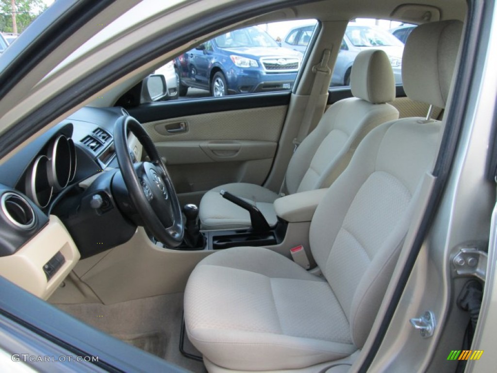 2006 Mazda MAZDA3 i Sedan Front Seat Photo #83123271