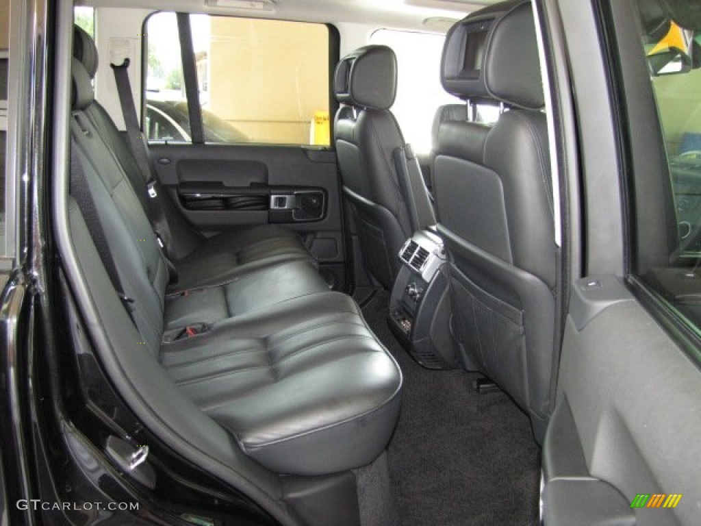 2009 Land Rover Range Rover Supercharged Rear Seat Photo #83123308