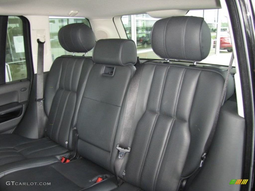2009 Land Rover Range Rover Supercharged Rear Seat Photos