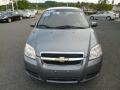 2008 Medium Gray Metallic Chevrolet Aveo LS Sedan  photo #2