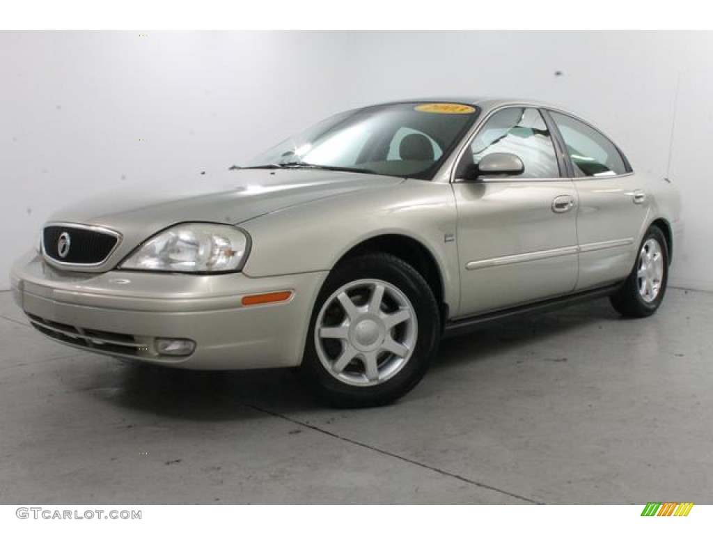 2003 Sable LS Premium Sedan - Gold Ash Metallic / Medium Parchment photo #1