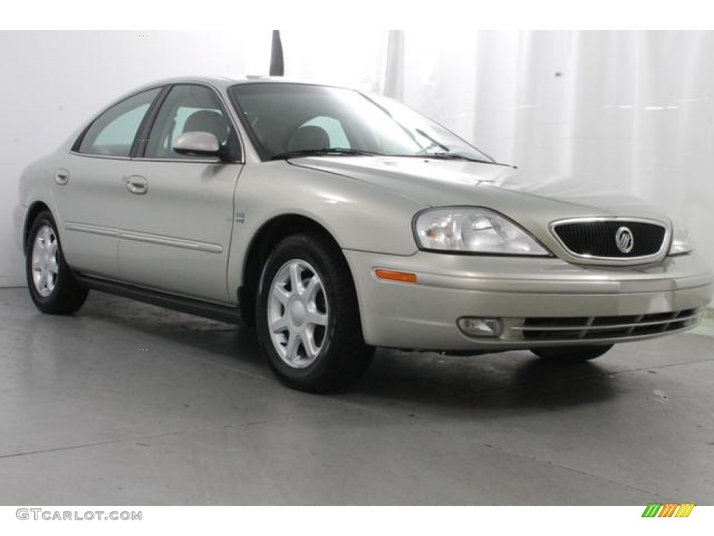 2003 Sable LS Premium Sedan - Gold Ash Metallic / Medium Parchment photo #5