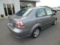 2008 Medium Gray Metallic Chevrolet Aveo LS Sedan  photo #7