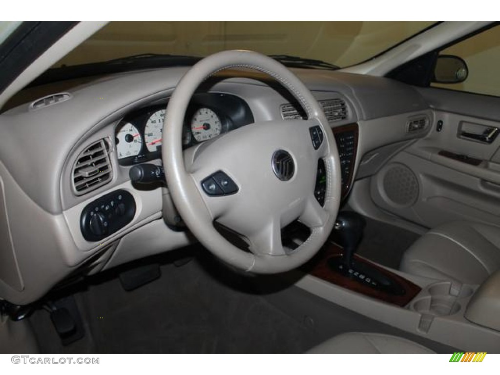 2003 Sable LS Premium Sedan - Gold Ash Metallic / Medium Parchment photo #18