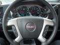 Ebony 2013 GMC Sierra 2500HD SLE Regular Cab Steering Wheel