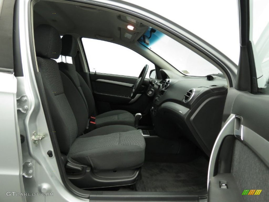 2011 Chevrolet Aveo LT Sedan Front Seat Photo #83125522