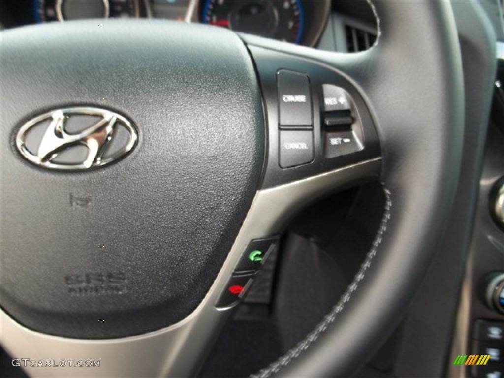 2013 Hyundai Genesis Coupe 3.8 Grand Touring Controls Photo #83125749
