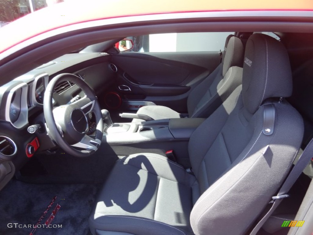 Black Interior 2011 Chevrolet Camaro SS/RS Coupe Photo #83126202
