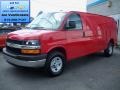 Victory Red 2013 Chevrolet Express 2500 Cargo Van