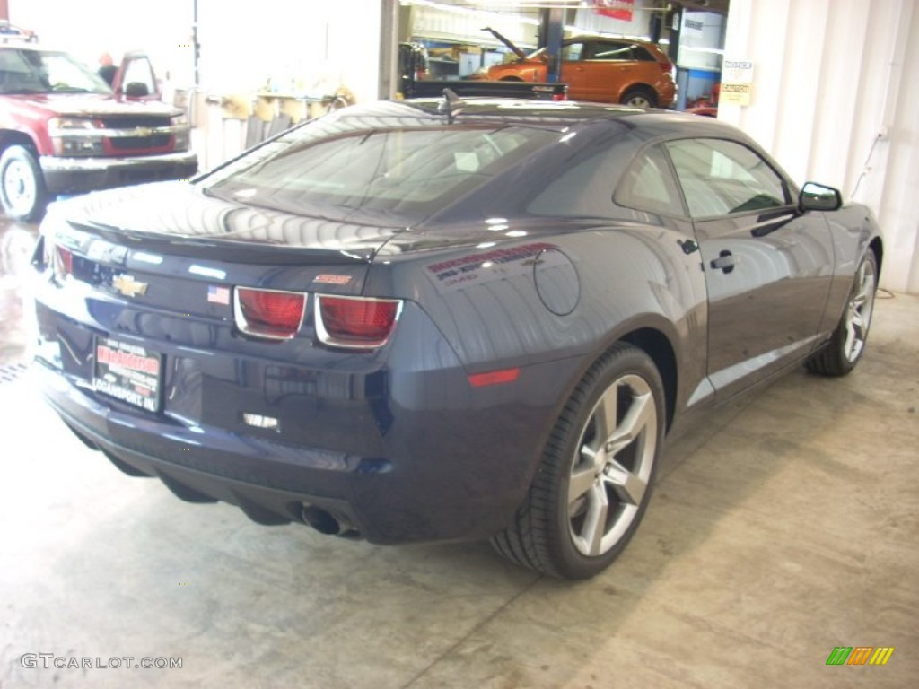 2010 Camaro SS/RS Coupe - Imperial Blue Metallic / Gray photo #14