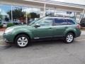 2011 Cypress Green Pearl Subaru Outback 3.6R Limited Wagon  photo #2