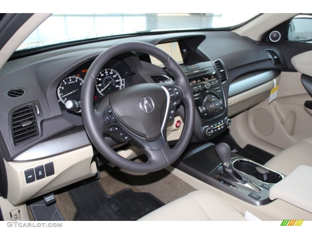 2014 Acura RDX Technology Parchment Dashboard Photo #83127900