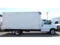 2003 Oxford White Ford E Series Cutaway E450 Commercial Moving Truck  photo #2