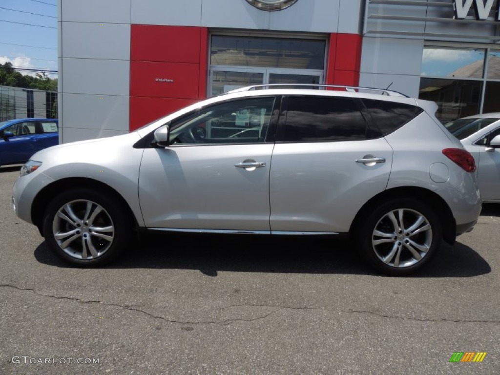 2009 Murano LE AWD - Brilliant Silver Metallic / Black photo #3