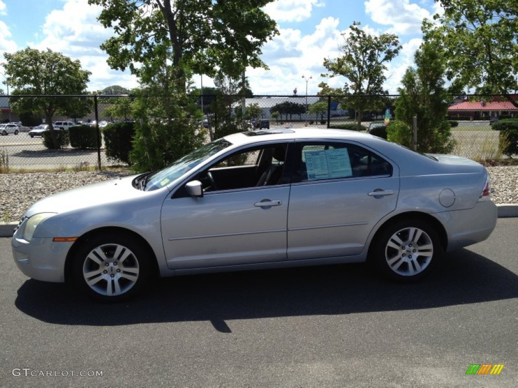 2006 Fusion SEL V6 - Silver Frost Metallic / Charcoal Black photo #4