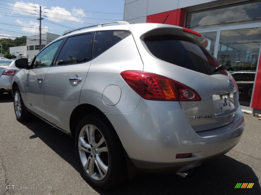 2009 Murano LE AWD - Brilliant Silver Metallic / Black photo #5