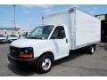 2003 Oxford White Ford E Series Cutaway E450 Commercial Moving Truck  photo #7